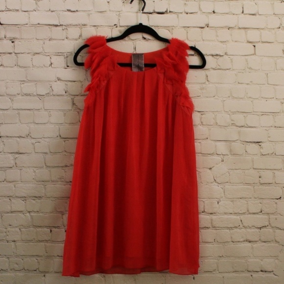 Moon Collection Dresses & Skirts - Moon Collection summer red mini dress size S